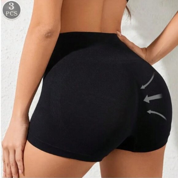 NEW without tag 3 pieces set tummy control seamless boxer shorts butt liffting - Picture 4 of 6